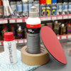 Car headlight polishing kit