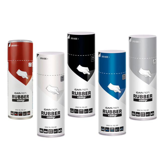 CAR-REP RUBBERcomp gumijas pārklājuma krāsa aerosolā