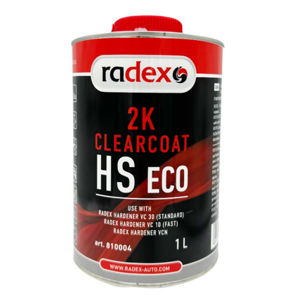 RADEX HS ECO 2K clearcoat with hardener