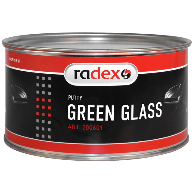 RADEX GREEN GLASS putty, bodywork filler