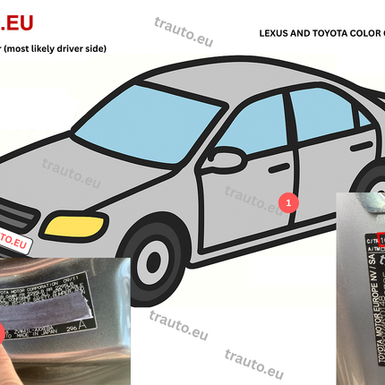 TOYOTA SPRAY PAINT