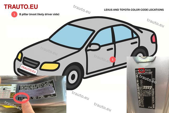 TOYOTA SPRAY PAINT
