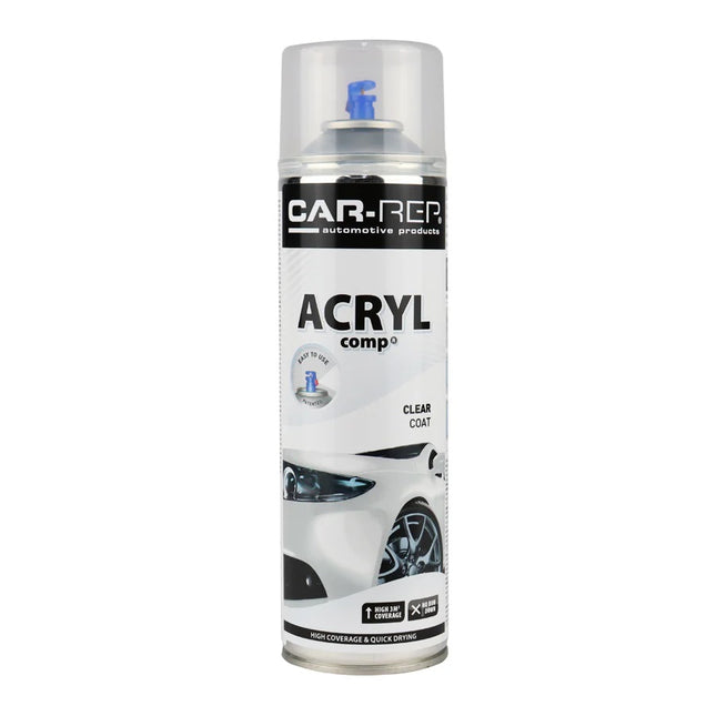 CAR-REP AcrylComp caurspīdīgā laka aerosolā