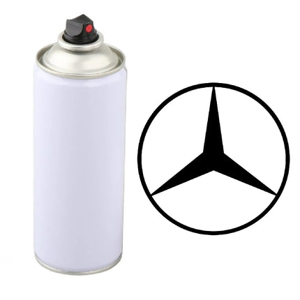 Mercedes spray paint