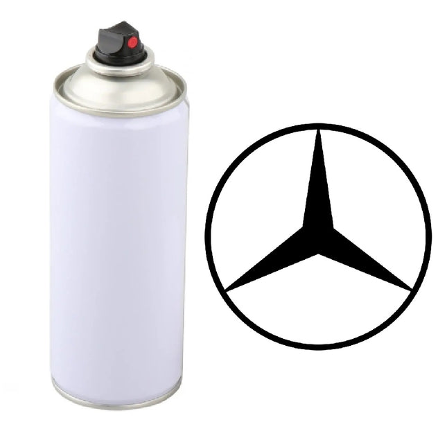 Mercedes spray paint