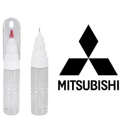 Mitsubishi touch up paint with brush and needle tip