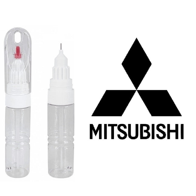 Mitsubishi touch up paint with brush and needle tip