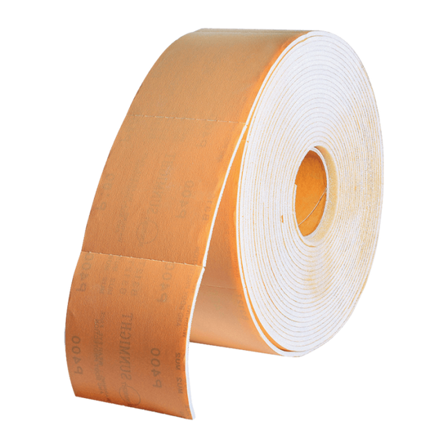 RADEX sanding paper on foam base
