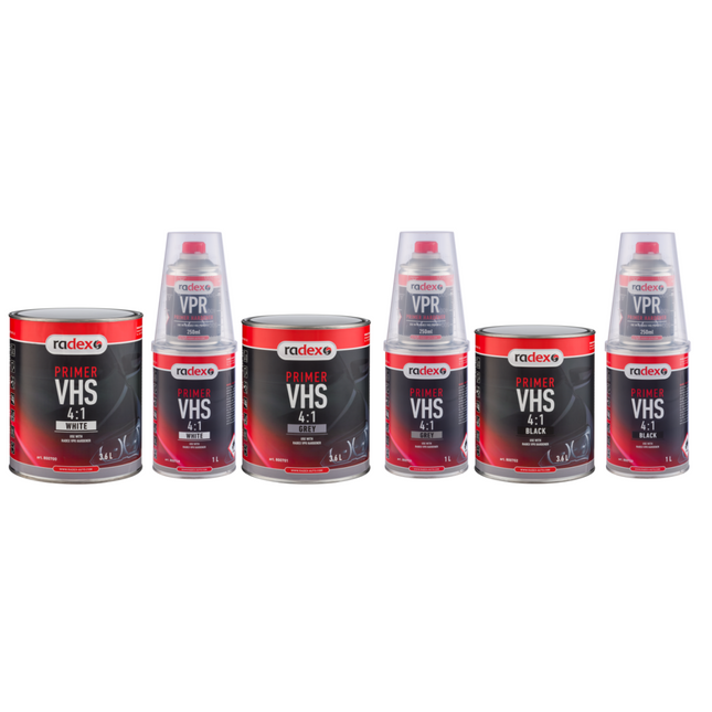 RADEX VHS 2K acrylic primer 1:4 with hardener