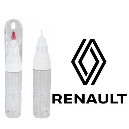 Renault touch up paint with brush and needle tip