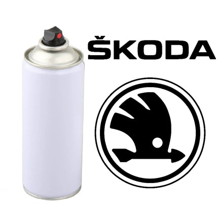 Skoda spray paint 