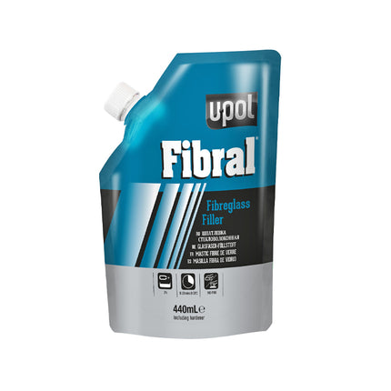 U-POL Fibral Glass Fibre Repair Filler with hardener
