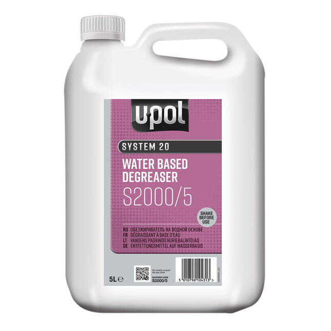 U-POL S2000/5 water based degreaser
